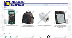 Desktop Screenshot of mallorcaelectronica.com